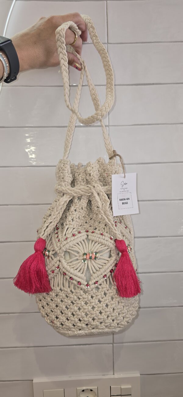 Limosnera macramé